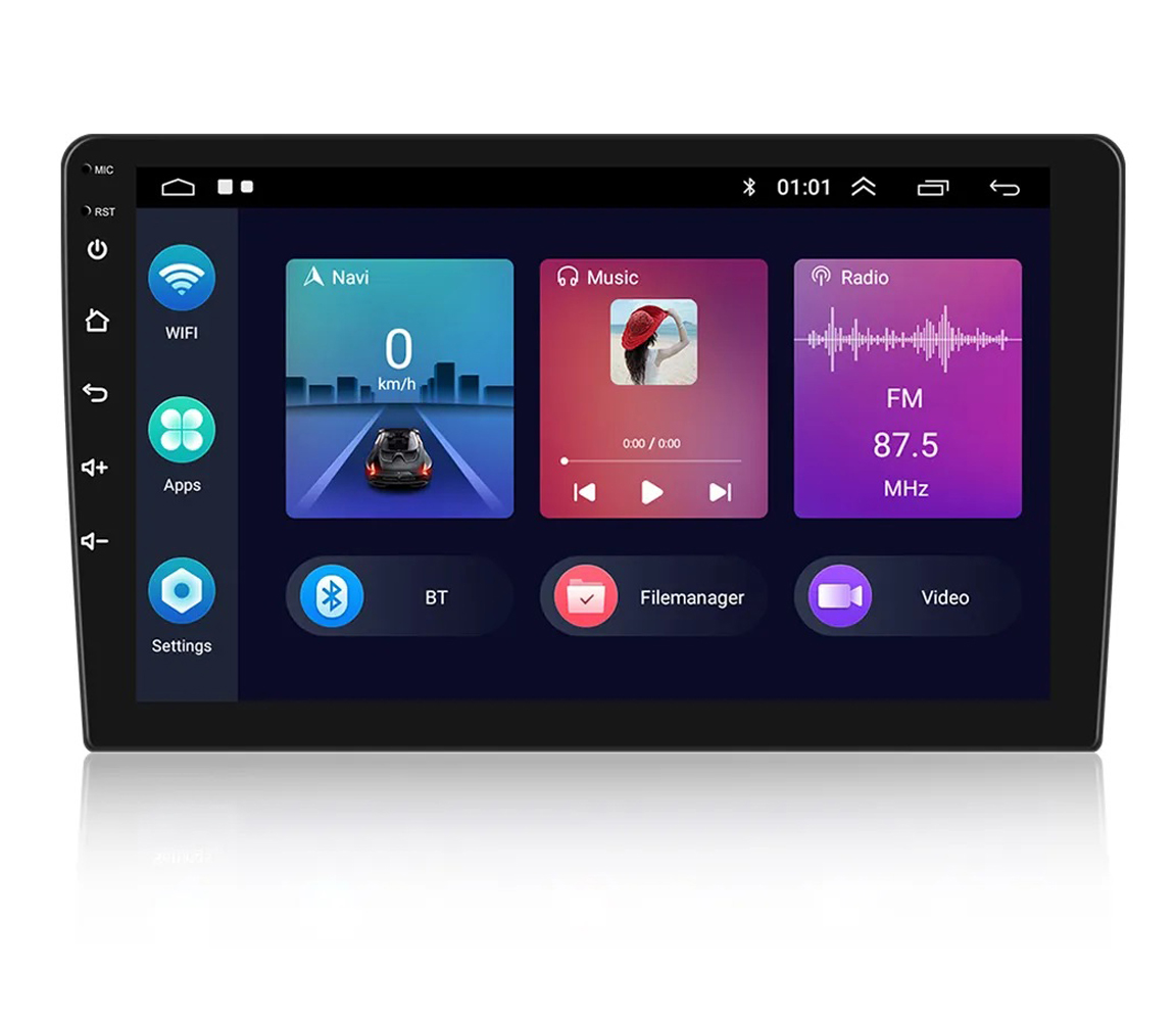 2DIN Autor�dio 9" LCD A3018 2GB+32GB Android 11 s CarPlay, Android Auto, GPS WIFI BT FM