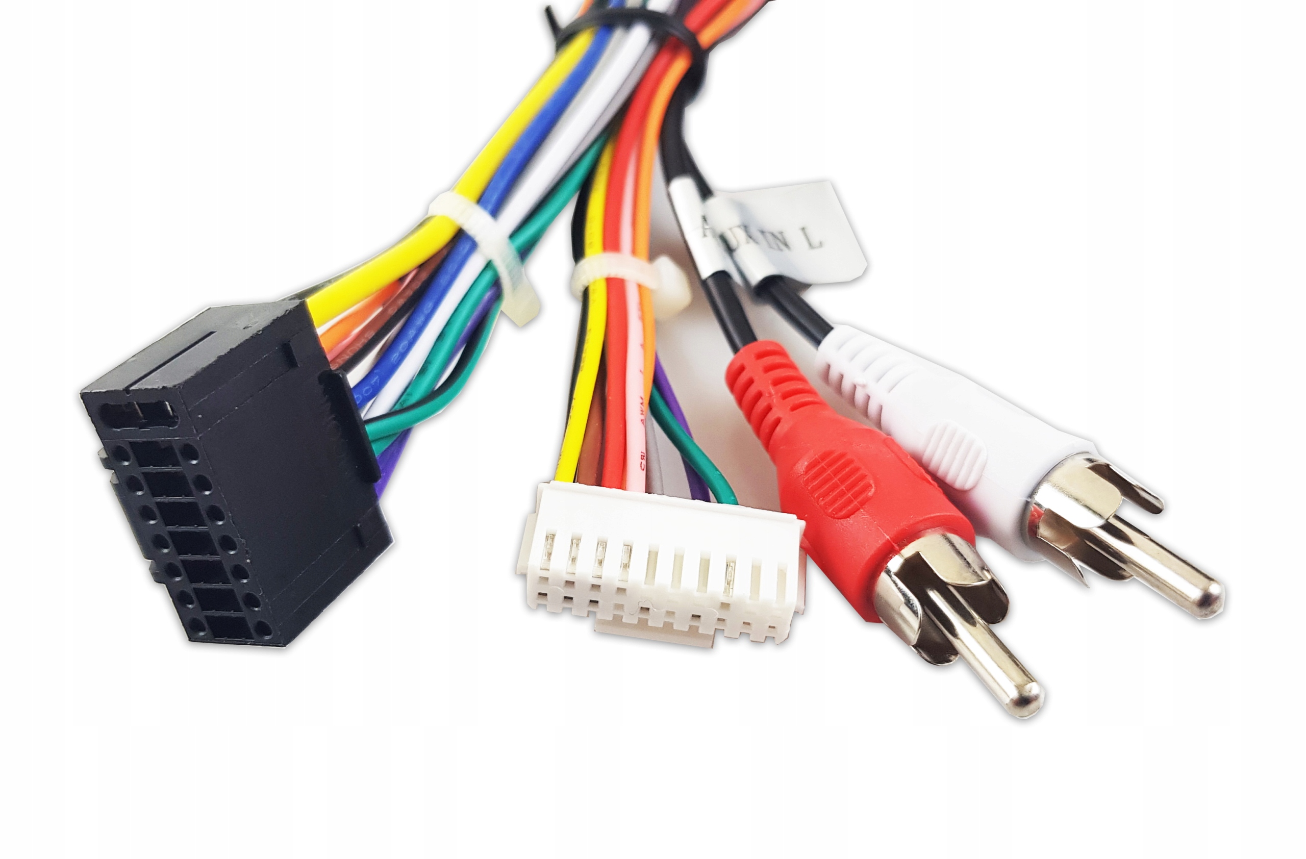 Propojovac kabel PODOFO 16PIN s AUX pro autordia FORD FOCUS, C-MAX, S-MAX, KUGA