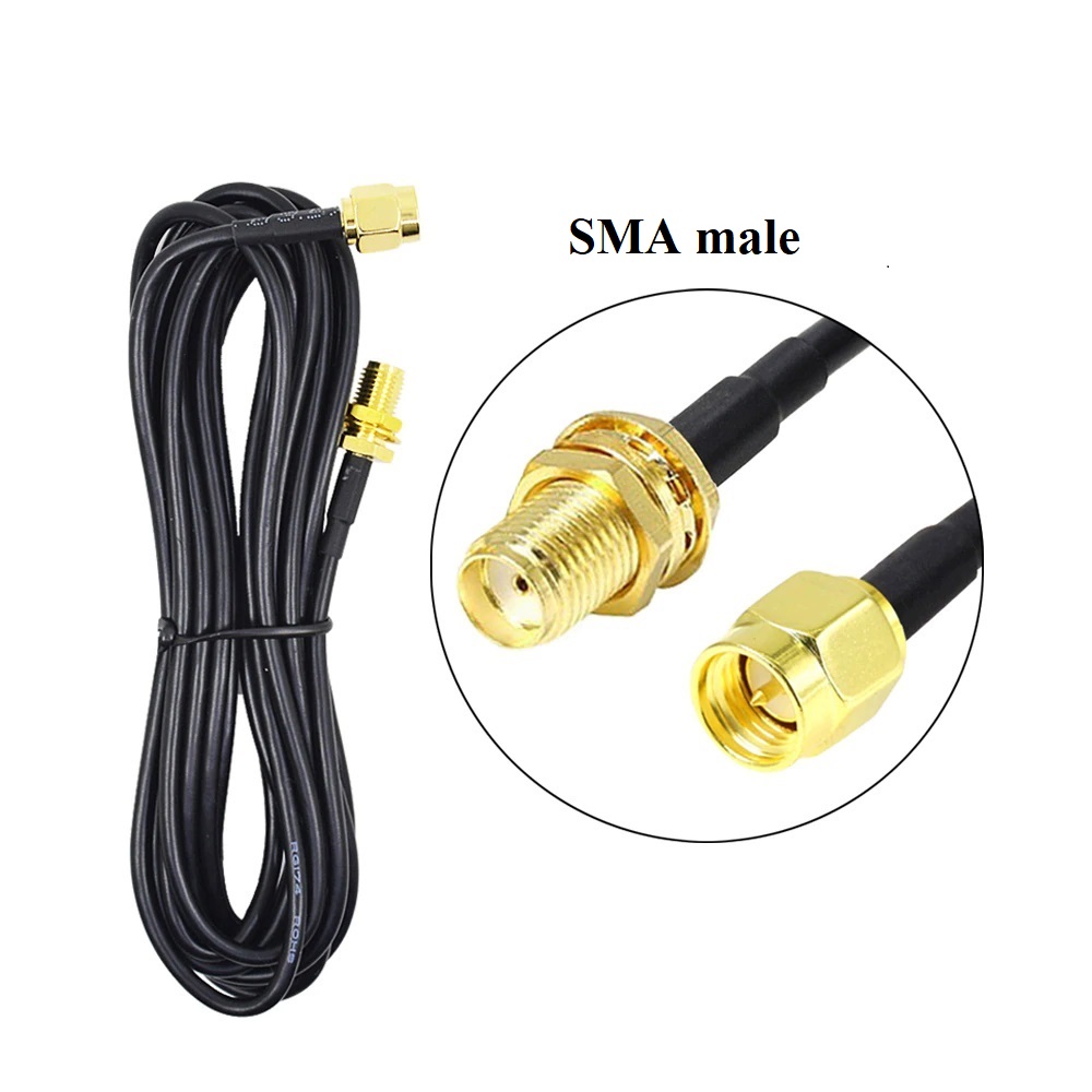 RG58 prodluovac kabel pro WiFi antnu SMA male 15m - 390 K