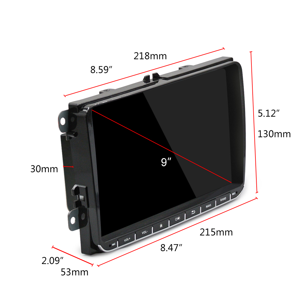 Autordio 9"LCD A2318 Android 9,0