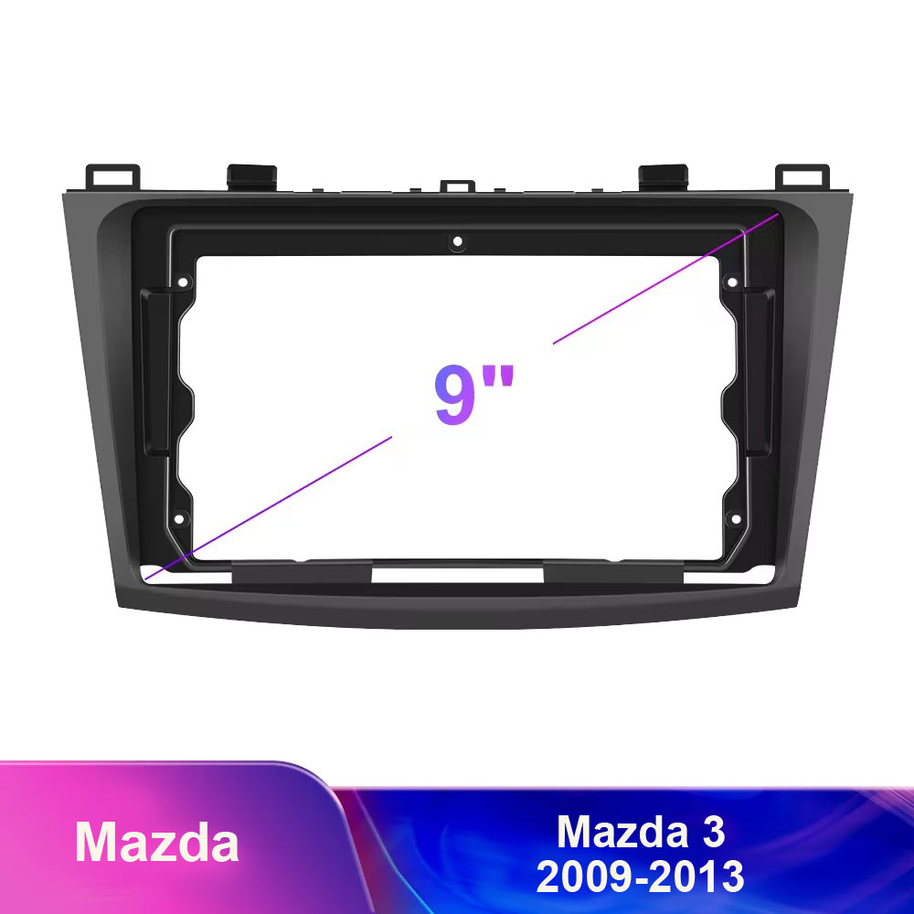 Reduk�n� r�me�ek A7190 pro autor�dio 9 palc�, pro Mazda 3 (2009-2013)