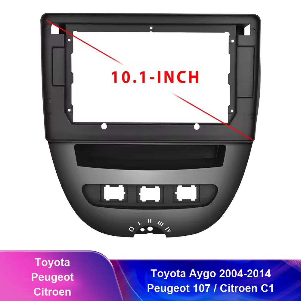 Redukn rmeek A7281 pro autordio 10.1" pro Toyota, Peugeot, Citroen