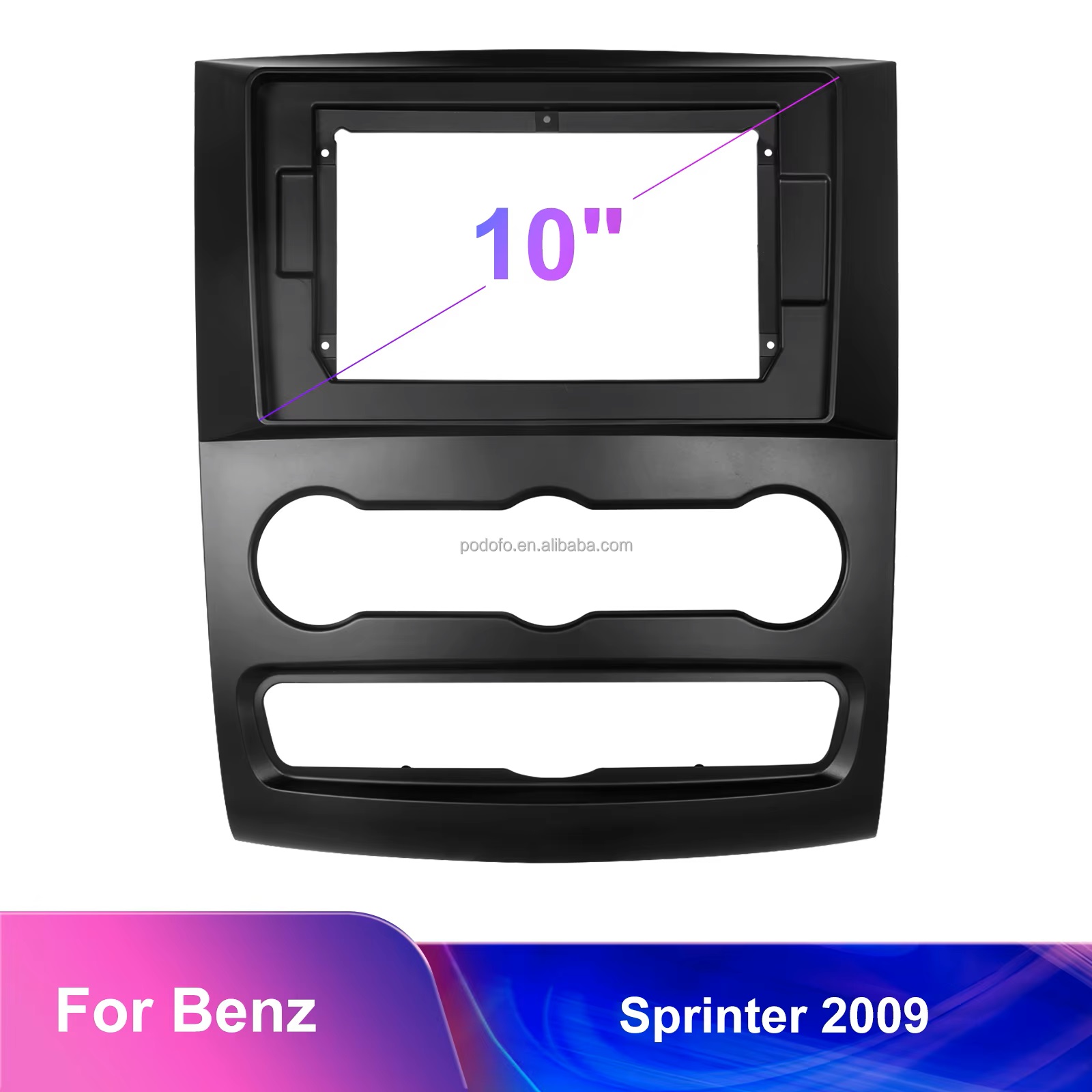 Reduk�n� r�me�ek A8162 pro autor�dio 10,1" pro Mercedes Benz Sprinter 2009 a VW Crafter