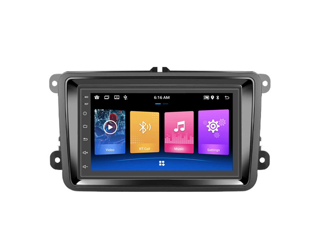 2DIN Autordio 7" A2749 Android 10.0 s rmekem VW-007 koda, VW, Seat , Audi