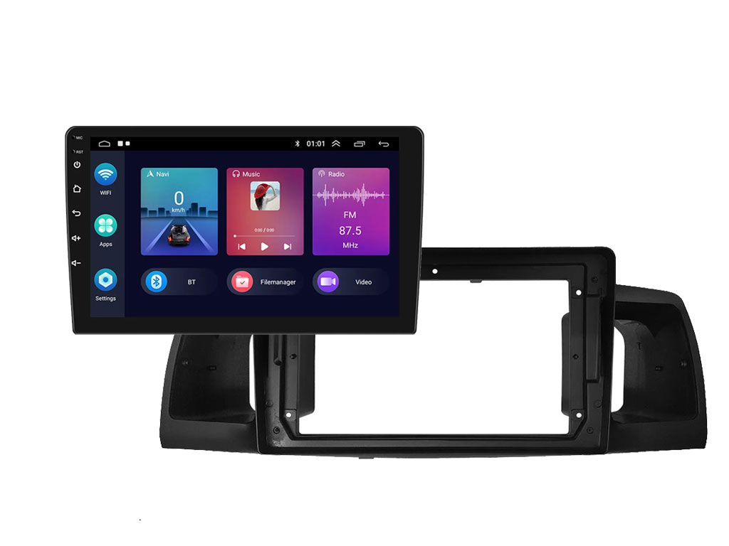 2DIN Autordio 9palc LCD A3018  Android 11 s rmekem A7082 pro Toyota corolla ex 2007-2012 (matt black)