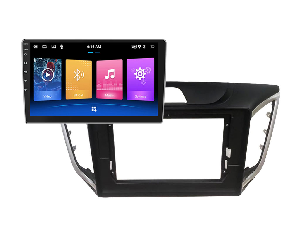 2DIN Autordio 10" LCD A2752 Android 10 s rmekem A7182 pro Hyundai IX25 2015-2018