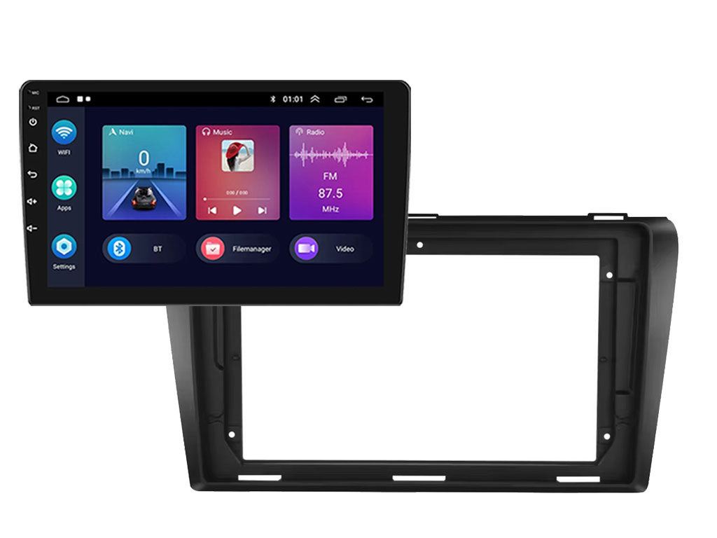 2DIN Autordio 9" LCD A3018 Android 11 s rmekem  A7265 pro Mazda 3 (2006-2012)