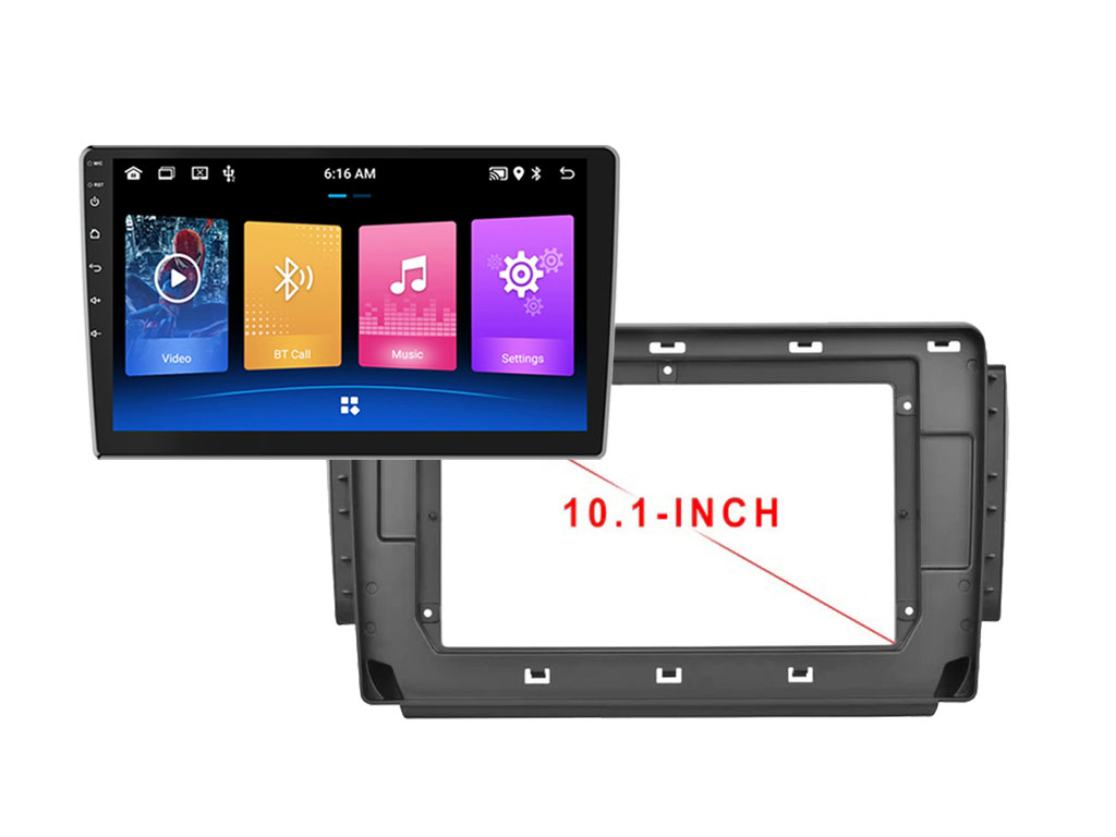 2DIN Autordio 10" LCD A2752 Android 10 s rmekem A7617 pro Peugeot 208/2008