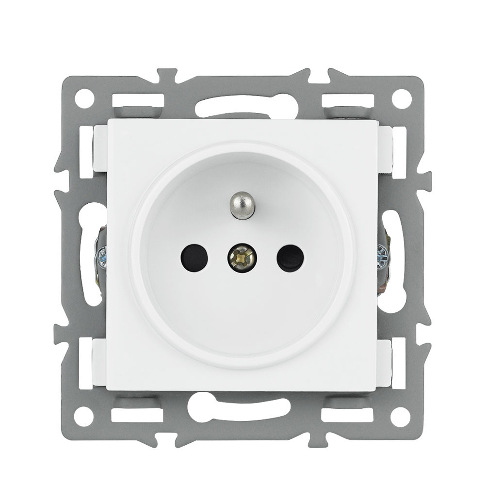 UNIC modul z�suvka MDZ230V 16A b�l� do r�me�ku 82mm