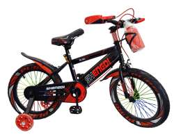 VOLNA D�tsk� kolo UBCYC-08 velikost 16" �erno�erven� - 2790 K�