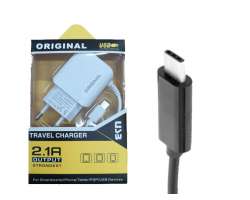Cestovn nabjeka USB-C, 2.1A - 98 K