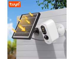 WiFi P2P IP kamera Tuya PST-SDW-2-S 2Mpx 2ks baterie se sol�rn�m panelem - 1360 K�