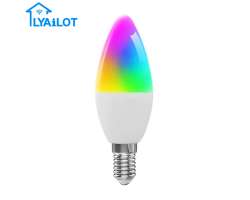 Inteligentn� E14 Wifi Control RGB Smart LYAILOT LED ��rovka WiFi - 180 K�