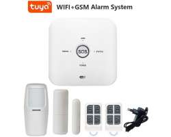 Wi-Fi/GSM alarm systém TUYA AP-GHAS01 pro Android,iOS - 1690 Kč
