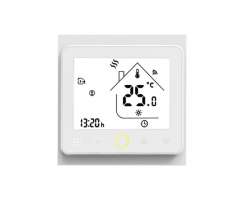 Digitální programovatelný pokojový inteligentní termostat HVAC systém Termostat pro ovládání klimatizace TUYA  bílý - 1590 Kč