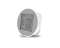 Tuya Smart WiFi senzor teploty a vlhkosti s mo�nost� instalace na st�l nebo ze� - model PST-WSD400H - 590 K�