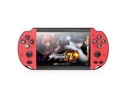 P�enosn� hern� konzole X7 Plus 5.1 LCD, 8GB, 10 000 vestav�n�ch her, �erven� - 1398 K�