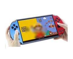 P�enosn� hern� konzole X12Plus 7.0 LCD, 16GB, modro�erven� - 999 K�