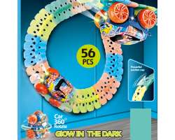 D�tsk� sv�t�c� autodr�ha A988, 56 ks d�lk� s LED aut��kem - 260 K�