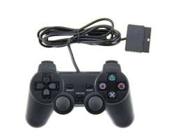 Drtov hern ovlada pro PS2, gamepad PlayStation 2, ern barva - 198 K