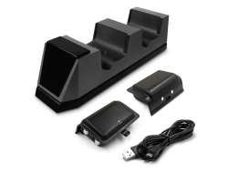 Nab�jec� stanice MIMD-428 pro 2 ovlada�e + 2x baterie pro Xbox One - black (XONE) - 360 K�