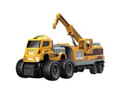 Stavebn Truck s Jebem 2v1 | Hraka CITY Engineering, dlka balen cca 27 cm - 240 K