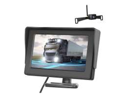 WiFi parkovac� set A3164, monitorem 4,3", kamera s no�n�m vid�n�m s dr��kem na SPZ - 1890 K�