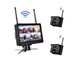 WiFi parkovac� set TRUCK Z2091 2 wifi kamery + 7" LCD split, Wifi dosah a� 50m - 5990 K�