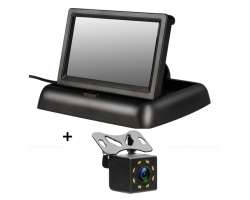 Parkovac set LCD 4,3" sklopn + kamera 8LED - 1089 K