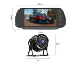 Parkovac� set A3005, 7" LCD monitor ve zp�tn�m zrc�tku  s 1080P HD kamerou pro autobusy/auta/kamiony - 1998 K�