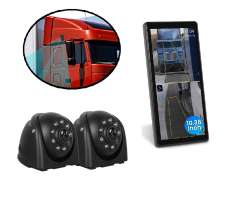 Parkovac� set A3932 pro kontrolu slep�ho �hlu, 10.36" monitor + 2ks kamer �BSD, DVR - 4390 K�