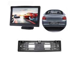 Parkovac� set LCD 5" + senzory + kamera 4IR LED v SPZ - 2038 K�