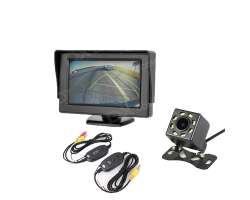 Parkovac� set LCD 4,3" + kamera 8 IR LED + wifi video transmitter 2,4 GHz - 970 K�
