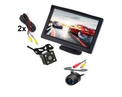 Parkovac� set LCD 5 + kamera 4 LED + p�edn� kamera - 1156 K�