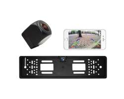 WiFi 2,4Ghz parkovac� kamera v SPZ AIZZZ007 pro W-CAR mobiln� aplikaci - 1498 K�