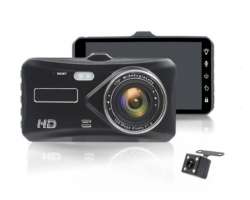 Car DVR 4 LCD T2006 kamera do auta Full HD 1080P + parkovac kamera 4LED - 1698 K