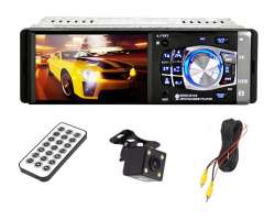 1DIN Autoradio 4012B, MP5 Pehrva s Bluetooth + parkovac kamera 4 LED - 1988 K