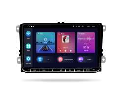 2DIN Autor�dio 9" LCD A3041  2+32GB Android 13 Carplay Android Auto GPS Wifi FM RDS pro VW/Passat/Golf/MK5/MK6/Jetta T5 - 3890 K�