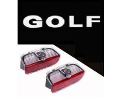 LED Logo VW, 2 ks uvtacch svtel do dve "GOLF" - 388 K