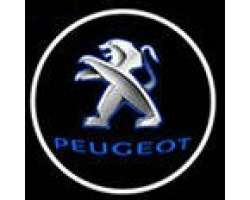 logo folie pro Led logo projektor UNI 2ks PEUGEOT - 50 K