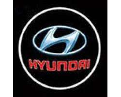 logo folie pro Led logo projektor UNI 2ks HYUNDAI red - 50 K