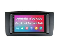  Autor�dio 7"LCD A3017 2GB+32GB Android 11 s r�me�kem SK-010 pro �koda Octavia II/Yeti - 3398 K�