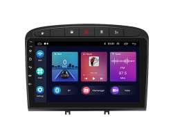 Autordio 9" LCD A3018 Android 11 s rmekem A7086 pro Peugeot 408 2013 (matn ern) - 4298 K