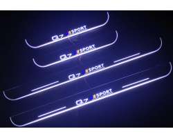 4x LED dynamick prahov lity pedn i zadn bl Audi Q7 - 3333 K