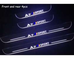 4x LED dynamické prahové lišty přední i zadní pro Audi A7  - 1890 Kč