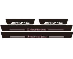 4x LED dynamick prahov lity pedn i zadn modr Mercedes X218 CLS220 CLS350 - 3790 K