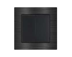 UNIC Dvojvyp�na� st��dav�-schodi��ov� �.5B 6+6 v r�me�ku 82mm, slitina hlin�ku �ern� - 157 K�