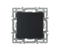 UNIC modul z�suvka MDZCOVER ,krytka zaslepovac�, �ern� pro r�me�ek 82mm - 39 K�