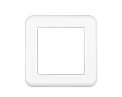 UNIC R�me�ek pro 1 modul, 82mm plast b�l� - 25 K�