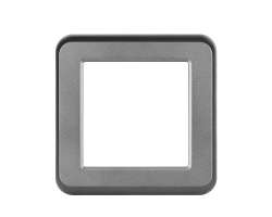 UNIC R�me�ek pro 1 modul 82mm plast �ed� - 25 K�